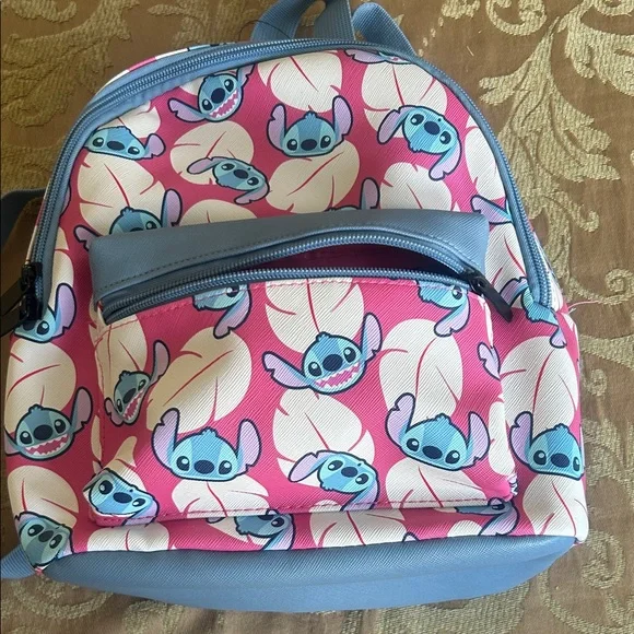 Stitch Kids Backpack - Pink and Blue - Picture 1 of 4